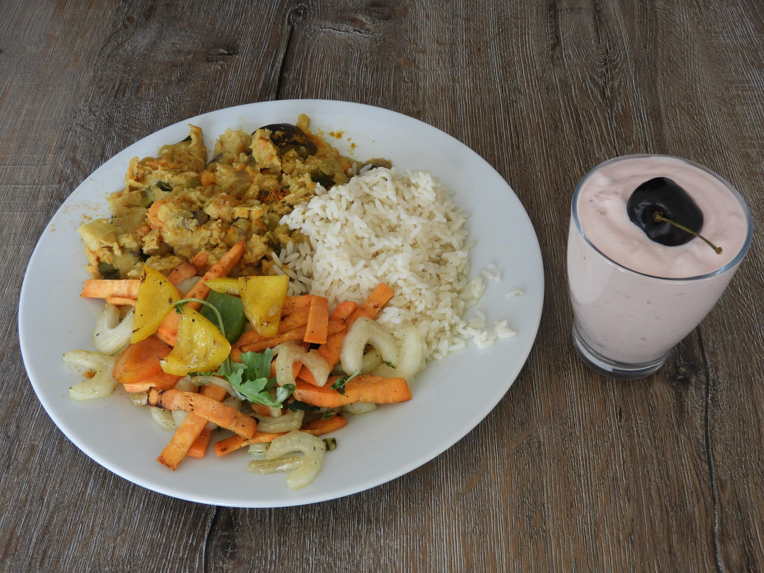 Overwerk Maaltijd Vegan Curry
