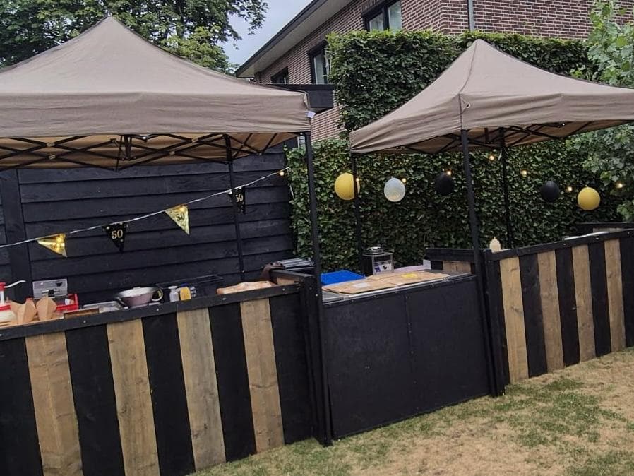 Feestjes bij klanten (foto 1)